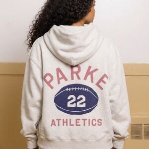 NEW PARKE Home Team Hoodie Football Sports Size SM